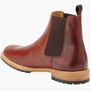 Nisolo Mens Marco Everday Chelsea Boot in Tobacco - Size 12